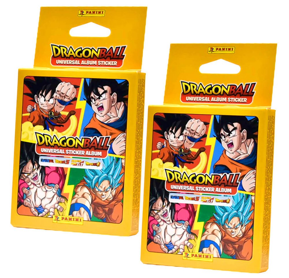 Panini Sticker Panini Dragon Ball Universal Sticker - Sammelsticker (2024) - 2 Bliste, (Set), Dragon Ball Universal Sticker - Sammelsticker - 2 Blister von Panini
