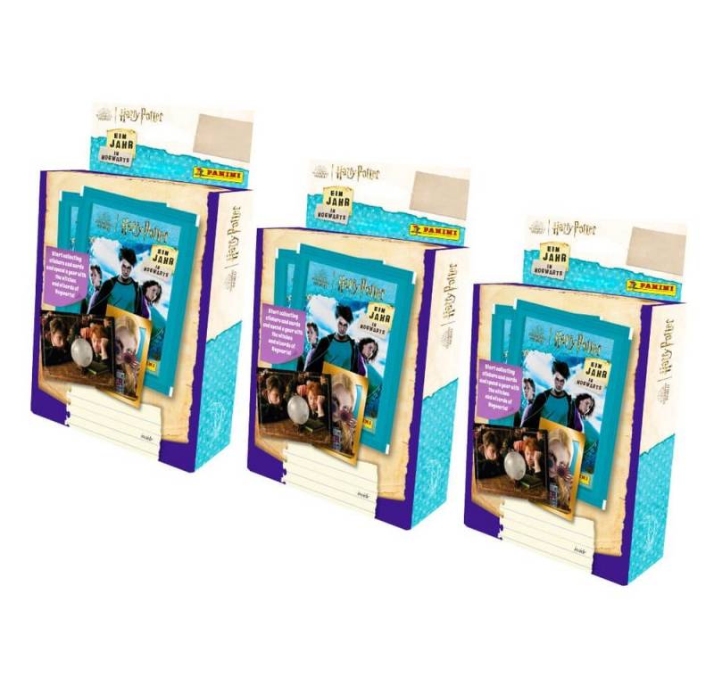 Panini Sticker Panini Harry Potter Sticker - Ein Jahr in Hogwarts (2023) - 3 Blister, (Set), Harry Potter - Ein Jahr in Hogwarts - 3 Blister Sammelsticker von Panini