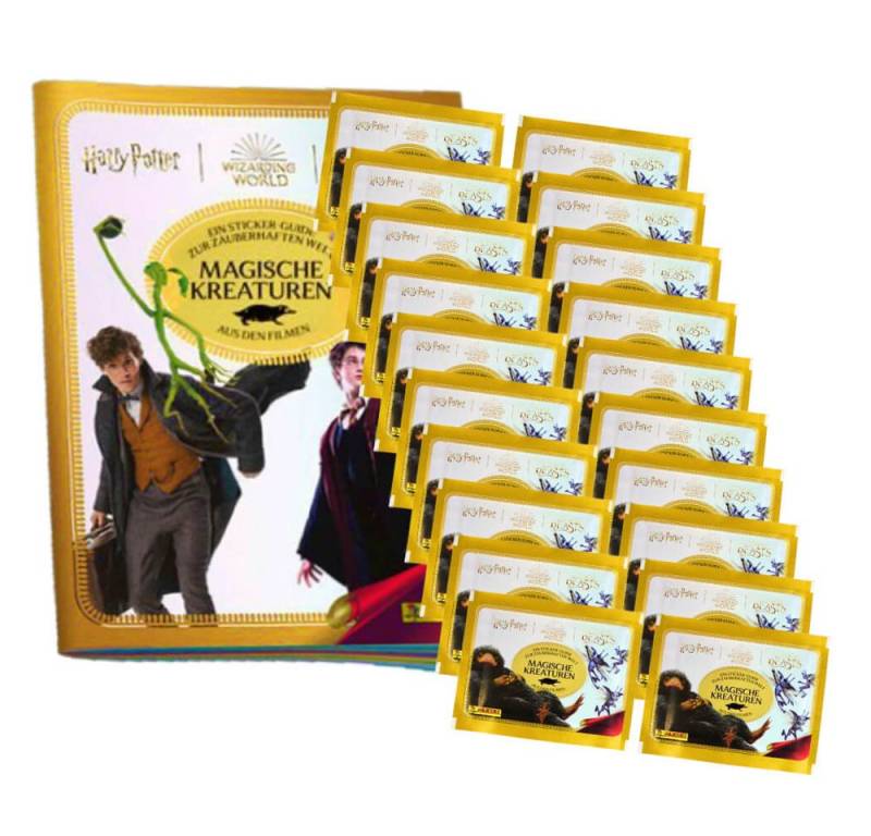 Panini Sticker Panini Harry Potter Sticker - Magische Kreaturen (2023) - 1 Album +, (Set), Sammelsticker von Panini