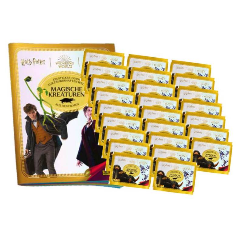 Panini Sticker Panini Harry Potter Sticker - Magische Kreaturen (2023) - 1 Album + 25 von Panini