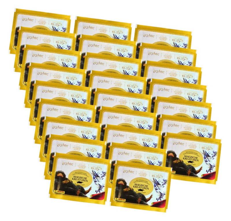 Panini Sticker Panini Harry Potter Sticker - Magische Kreaturen (2023) - 25 Tüten, (Set), Sammelsticker von Panini