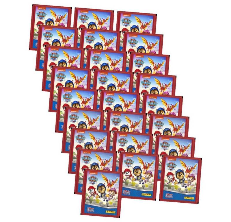 Panini Sticker Panini Paw Patrol Sticker - Rescue Knights (2023) - 25 Tüten Sammelsti, (Set), Paw Patrol - Rescue Knights 2023 - 25 Tüten Sammelsticker von Panini