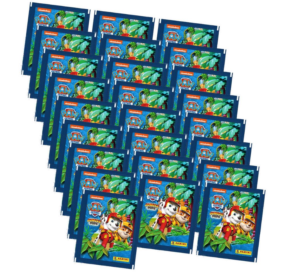 Panini Sticker Panini Paw Patrol Sticker Serie 10 - Jungle Pups (2024) - 25 Tüten, Paw Patrol Sticker - Jungle Pups - 25 Tüten von Panini