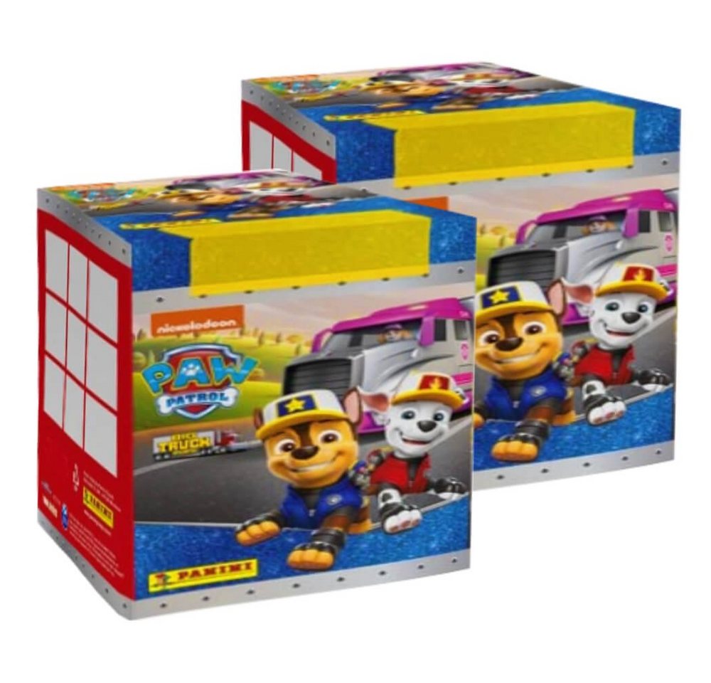 Panini Sticker Panini Paw Patrol Sticker Serie 9 - Big Truck (2023) - 2 Display Samme, (Set), Paw Patrol - Big Truck 2023 - 2 Display Sammelsticker von Panini