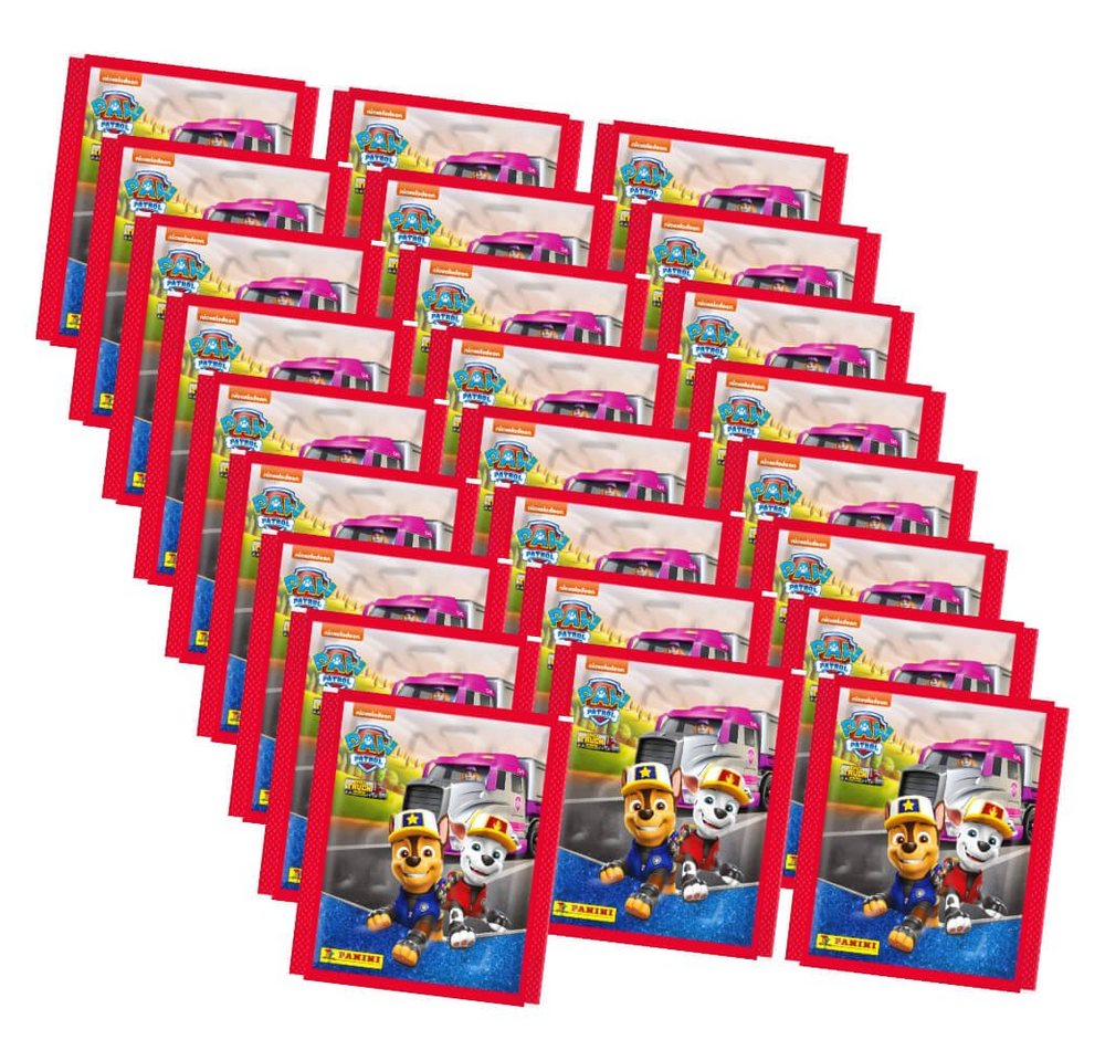 Panini Sticker Panini Paw Patrol Sticker Serie 9 - Big Truck (2023) - 25 Tüten Sammel, (Set), Paw Patrol Sticker - Big Truck 2023 - 25 Tüten Sammelsticker von Panini