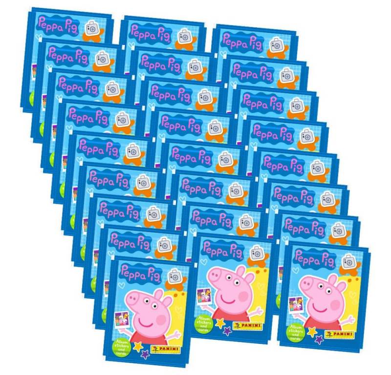Panini Sticker Panini Peppa Pig Sticker - Mein Fotoalbum (2023) - 25 Tüten Sammelstic, (Set), Peppa Pig Sticker - Mein Fotoalbum (2023) - 25 Tüten Sammelsticker von Panini