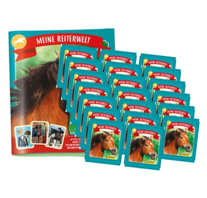 Panini Sticker Panini Pferde Mon Club D'E'Quitation Sticker - Meine Reiterwelt (2024), (Set), Pferde Mon Club Sticker (2024) - 1 Album + 20 Tüten Sammelsticker von Panini
