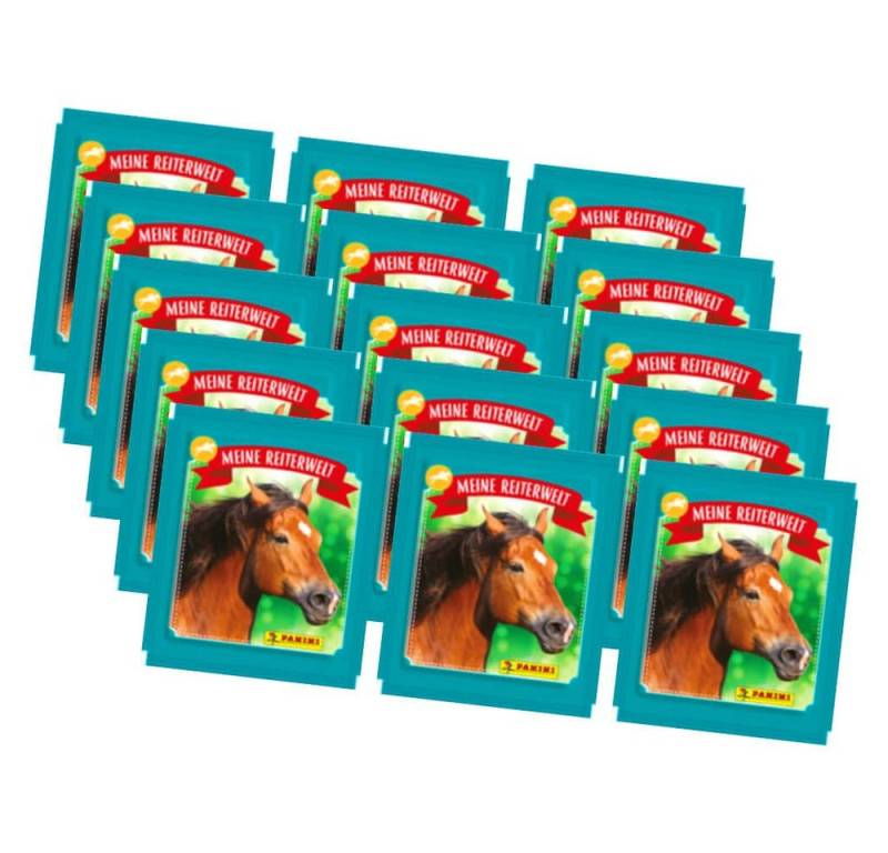 Panini Sticker Panini Pferde Mon Club D'E'Quitation Sticker - Meine Reiterwelt (2024), (Set), Pferde Mon Club Sticker (2024) - 15 Tüten Sammelsticker von Panini