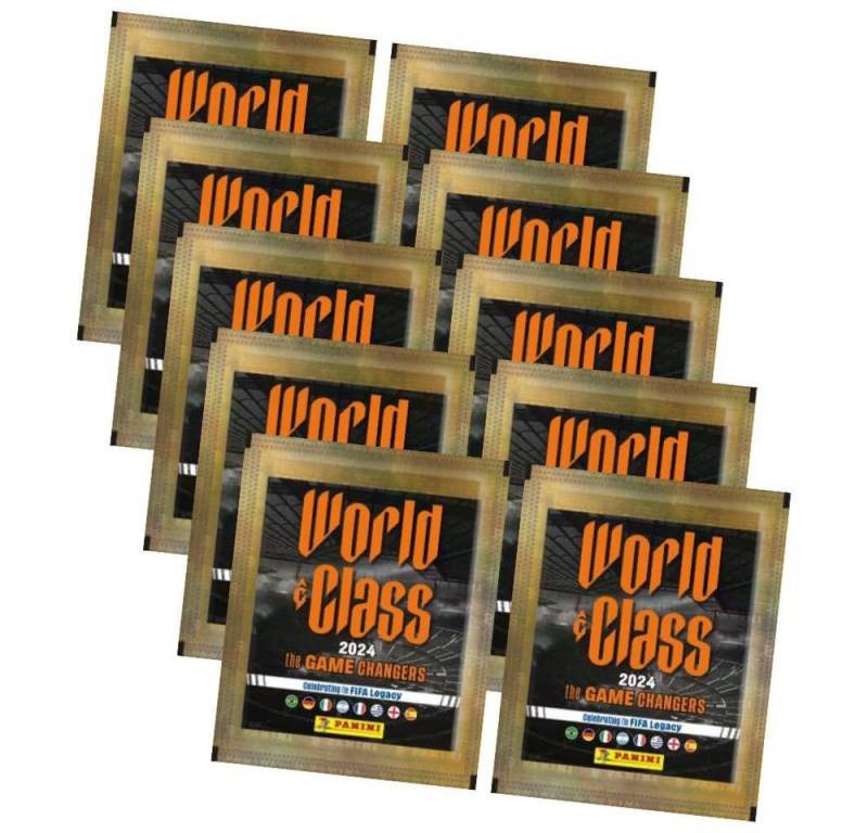 Panini Sticker Panini World Class 2024 Fussball Sticker - 10 Tüten Sammelsticker, (Set), World Class 2024 Sticker - 10 Tüten Sammelsticker von Panini