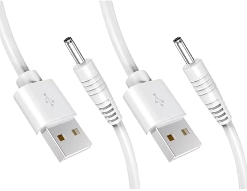 Panlouting 2 Verpackungen | Ersatz USB Ladekabel 100cm kompatibel mit Elektrischen Zahnbürsten Fairywill Sonic FW917 SG508 FW508 FW507 FWP11 FWD1 FWD3, Dnsly, Vekkia, Gloridea, Mornwell von Panlouting