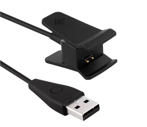 Panlouting Ersatz USB Ladekabel 100cm Ladegerät mit Reset Taste kompatibel mit Fitbit Alta | Nicht für Fitbit Alta HR von Panlouting