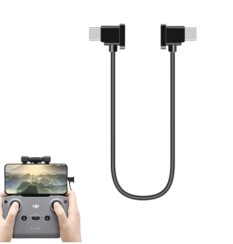 Panlouting USB-C auf USB-C OTG Datenkabel Fernbedienungskabel für DJI Mavic 3 Mini 2 Mini 3 Pro Air 2S Mavic Air 2 DJI RC-N1 RC Pro DJI Osmo | 30cm | Kompatibel mit iPhone 16 Pro Plus Galaxy S24 iPad von Panlouting