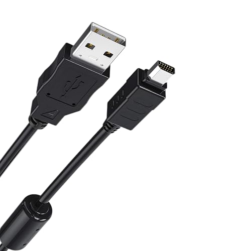 Panlouting USB Datenübertragungskabel 150cm USB Ladekabel kompatibel mit Olympus Kamera CB-USB5 CB-USB6 CB-USB8 E-M1 E-M10 Mark II OM-D E-M5 Mark II Pen E-PL7 E-PL3 Tough TG-4 XZ-1 von Panlouting