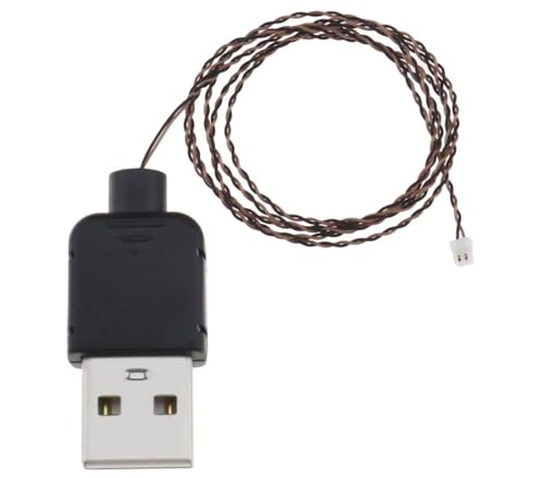Panlouting USB Stromkabel kompatibel mit LEGO und Anderen Bausteinsets | 5V USB Kabel Zubehör für Dekorative DIY Leuchten | 30 cm Panlouting USB Stromkabel kompatibel mit LEGO und Anderen Bausteinsets | 5V USB Kabel Zubehör für Dekorative DIY Leuchten | 30 cm von Panlouting