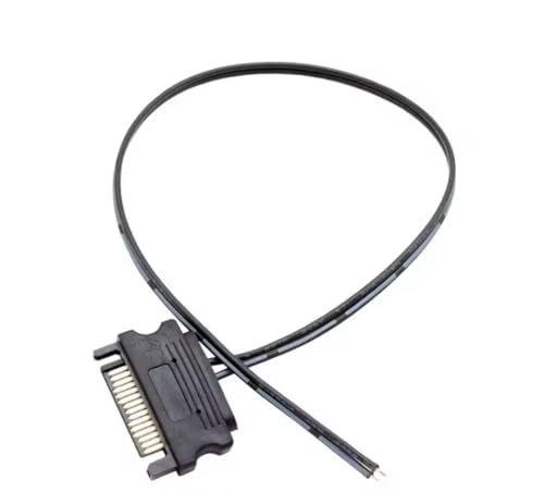 SATA 15-Pin Stromkabel 5V 50cm mit GND und Pluskabeln für LED Lichtleisten PC Computern SATA 15-Pin Stromkabel 5V 50cm mit GND und Pluskabeln für LED Lichtleisten PC Computern von Panlouting
