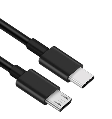 USB-C auf Micro USB Datenkabel Ladekabel | 1 Meter | OTG 480 Mbit/s USB Typ C auf Micro USB Kabel | Für MacBook Pro Air Android Samsung Galaxy DJI Drohnen PS4 Xbox One Controller von Panlouting