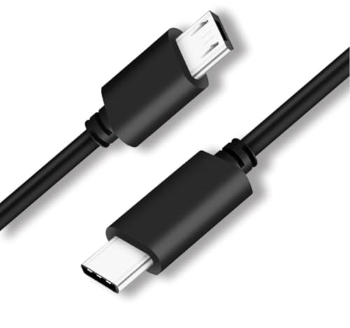 USB-C auf Micro USB Datenkabel Ladekabel | 1 Meter | OTG 480 Mbit/s USB Typ C auf Micro USB Kabel | Für MacBook Pro Air Android Samsung Galaxy Google Pixel DJI Drohnen PS4 Xbox One Controller von Panlouting
