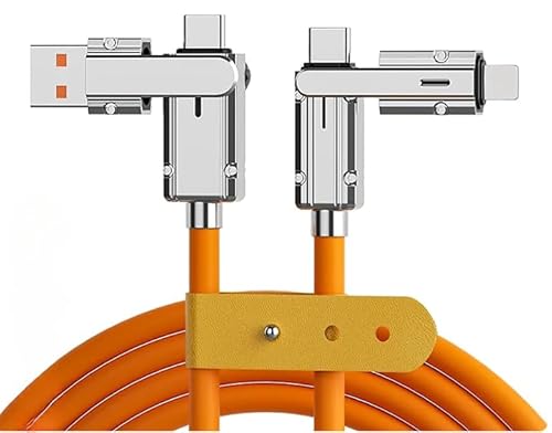 USB Typ C USB Ladekabel Datenkabel | 2 Meter | PD 120W Schnellladung | 480 Mbit/s Datenübertragung | Flüssigsilikonkabel | Für iPhone 15/Plus/Pro/Pro Max, Samsung S23, Android von Panlouting