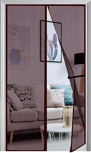 Panngu Fliegengitter Balkontür Magnet 85x205cm, 2024 Verstärkt Fliegenvorhang Terrassentür Magnete Türe Ohne Bohren, Fliegennetz Balkon Insektenschutz Tür, Magnetische Moskitonetz Vorhang Braun Panngu Fliegengitter Balkontür Magnet 85x205cm, 2024 Verstärkt Fliegenvorhang Terrassentür Magnete Türe Ohne Bohren, Fliegennetz Balkon Insektenschutz Tür, Magnetische Moskitonetz Vorhang Braun von Panngu