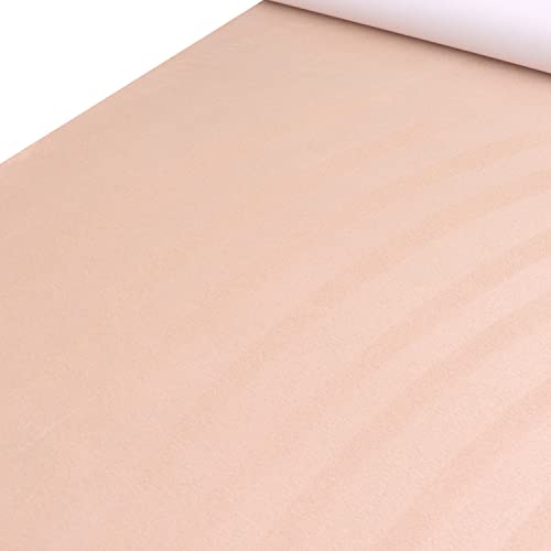 Panngu Mikrofaserstoff Selbstklebend Geeignet für Cockpit Interieur Stretch Dehnbar Folie, Premium Samtige Wildlederimitat für Schmuck-Schublade/Bodenfolie (Beige 100cm x 145cm) von Panngu