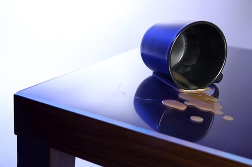 Panoplia simply Protection Panocare | transparente abwaschbare Tischfolie in 2mm Stärke - mit 45° Schrägschnitt/schräge Kante - Tischschutz Größe wählbar nach Maß, Made in Germany (110 x 225cm) von Panoplia simply Protection