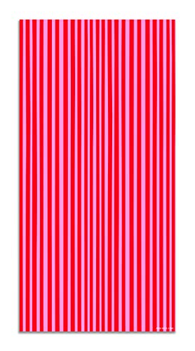 Agatha Ruiz de la Prada Vinylteppich Grundlegende Drucke Rote und Rosen Linien 40x80cm - Vinyl Küchenteppich - Rutschfester und Flammhemmender Wohnzimmer Teppich - Große Teppiche - Teppiche PVC von Panorama