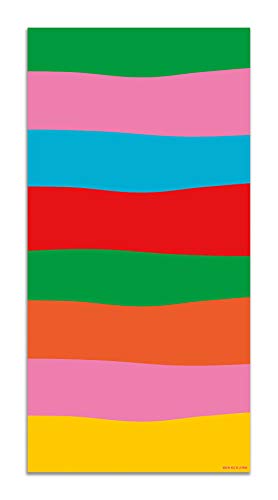 Agatha Ruiz de la Prada Vinylteppich Grundmotive Regenbogen 160x230cm - Vinyl Küchenteppich - Rutschfester und Flammhemmender Wohnzimmer Teppich - Große Teppiche - Teppiche PVC von Panorama