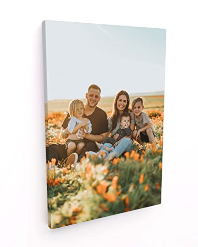 Panorama Ihr Foto auf Leinwand Benutzerdefinierte 30x40 - Geschenk Personalisiert - Eigenes Foto Hochformat auf Leinwand Drucken Lassen - Personalisierte Leinwand - Ihr Fotodruck Selbstgestalten von Panorama