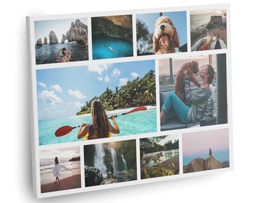 Panorama Personalisierte Colage Leinwand 120x80 cm - 10 Fotos - 20 Größen - Collagenbild - Originelle Geschenkek - Modell 2 Panorama Personalisierte Colage Leinwand 120x80 cm - 10 Fotos - 20 Größen - Collagenbild - Originelle Geschenkek - Modell 2 von Panorama