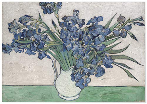 Panorama Poster Van Gogh Lilien 50x35 cm - Gedruckt auf 250g-Papier - Wandbild Wohnzimmer - Papierplakat Schlafzimmer Panorama Poster Van Gogh Lilien 50x35 cm - Gedruckt auf 250g-Papier - Wandbild Wohnzimmer - Papierplakat Schlafzimmer von Panorama