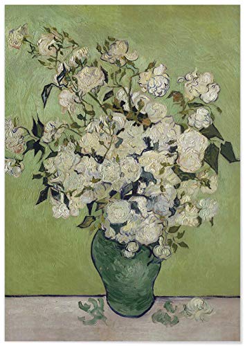 Panorama Poster Van Gogh Rosen 50x70 cm - Gedruckt auf 250g-Papier - Wandbild Wohnzimmer - Papierplakat Schlafzimmer Panorama Poster Van Gogh Rosen 50x70 cm - Gedruckt auf 250g-Papier - Wandbild Wohnzimmer - Papierplakat Schlafzimmer von Panorama
