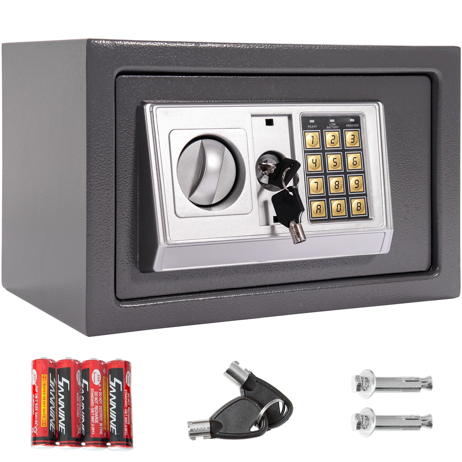 Panorama24 Tresor Safe mit elektronisches-Zahlenschloss Grau Panorama24 Tresor Safe mit elektronisches-Zahlenschloss Grau von Panorama24
