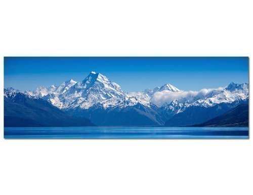 PANORAMA BILD in 150x50cm TOP Bilder! (Berge und Gebirgspanorama Alpen) Wandbild xxl günstig & modern ART PRINT Wandbilder Bilder EXKLUSIVES Fotowandbild auf Leinwand und Keilrahmen Bild Leinwandbild Fotodruck modern Zeitlos Stilvoll wie ein Gemälde Ausführung schöner Kunstdruck auf echter Leinwand als Wandbild mit Rahmen. Preiswerter als Ölbild Gemälde Foto Poster Plakat mit Bilderrahmen. von Panoramabilder auf Leinwand und Keilrahmen