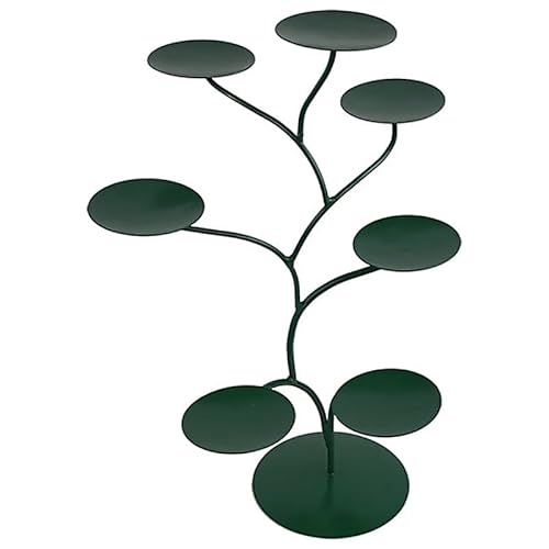 Display für 7 Chakra Lotus-Kerzenhalter grün - 49x32 cm Display für 7 Chakra Lotus-Kerzenhalter grün - 49x32 cm von Panotophia