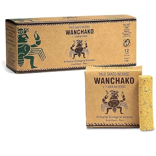 Palo Santo Weihrauch-Röllchen mit 7 Kräutern 13 gr. Palo Santo Weihrauch-Röllchen mit 7 Kräutern 13 gr. von Panotophia