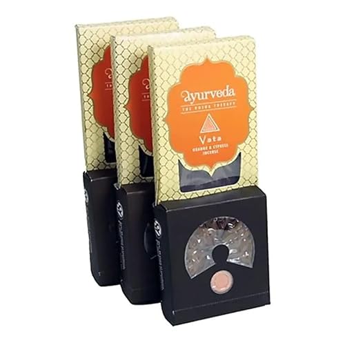 Räucherstäbchen Ayurveda Orange & Zypresse (Vata) - 25 g von Panotophia
