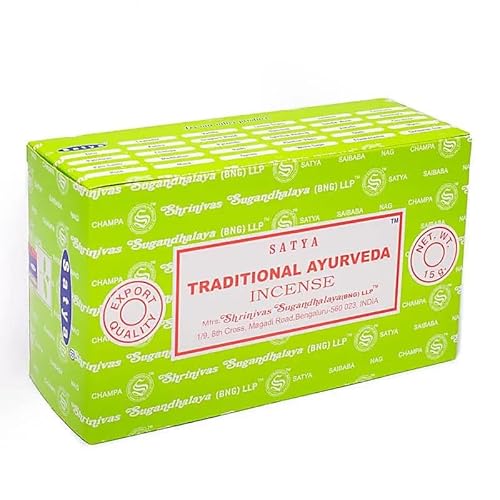 Räucherstäbchen Satya Traditional Ayurveda -180 gr. von Panotophia