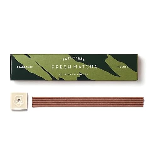 Scentsual Räucherstäbchen Frischer Matcha - 11g von Panotophia