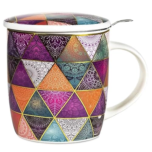 Set Teetasse Patchwork 400 ml von Panotophia