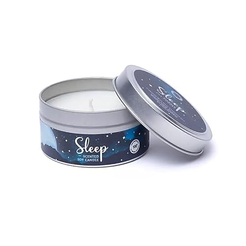 Song of India Glaskerze Duftkerze Soja in Dose Sleep - 80g Song of India Glaskerze Duftkerze Soja in Dose Sleep - 80g von Panotophia