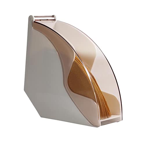Kaffeefilterhalter - Filterpapierspender Rack Mit Staubdichter Abdeckung | Filterpapierhalter Kaffee Filtertütenhalter Für Cafés Zu Hause, Kapazität Von 100 Papierfiltern von Pansy