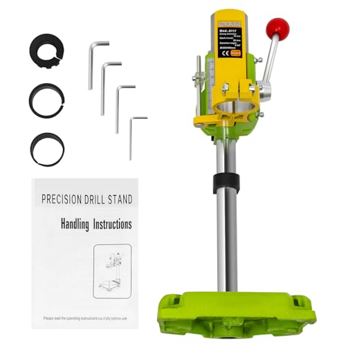Bohrständer 90° Drehbare Bohrmaschinenständer 49cm Tischbohrmaschine mit Einstellbarer Innendurchmessern für Heimwerker oder Beruf Bohrständer 90° Drehbare Bohrmaschinenständer 49cm Tischbohrmaschine mit Einstellbarer Innendurchmessern für Heimwerker oder Beruf von PansyWind