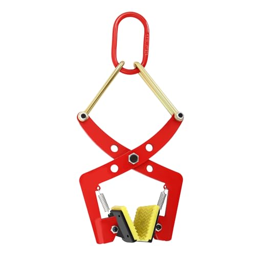 Bordsteinzange 330kg Industrie Kohlenstoffstahl Steinklemme 10-24cm mit PU Anti-Rutsch Pads Steinträger für Gabelstapler Holztransport Usw Bordsteinzange 330kg Industrie Kohlenstoffstahl Steinklemme 10-24cm mit PU Anti-Rutsch Pads Steinträger für Gabelstapler Holztransport Usw von PansyWind