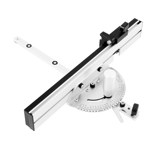 Gehrungslehre Miter Gauge für Tischsäge 450mm Winkelanschlag Tischsäge Lineal von PansyWind