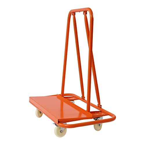 Professioneller Plattenwagen 998Kg Q235 Stahl Trockenbau Transportwagen mit Bremsrädern für Gipskarton Glasplatten Usw von PansyWind
