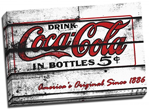 Coca Cola Vintage Retro Canvas Print Poster 30x20 Inches A1 by Panther Print Coca Cola Vintage Retro Canvas Print Poster 30x20 Inches A1 by Panther Print von Panther Print