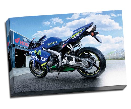 Honda CBR 600RR Movistar Motorrad Canvas Art Print Poster 76,2 x 50,8 cm Zoll Honda CBR 600RR Movistar Motorrad Canvas Art Print Poster 76,2 x 50,8 cm Zoll von Panther Print