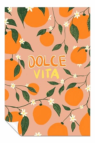 Panther Print Dolce Vita a Oranges ungerahmtes Poster, Bilder für Wände, Schlafzimmer, Wohnzimmer und Badezimmer, 31 x 20 cm Panther Print Dolce Vita a Oranges ungerahmtes Poster, Bilder für Wände, Schlafzimmer, Wohnzimmer und Badezimmer, 31 x 20 cm von Panther Print
