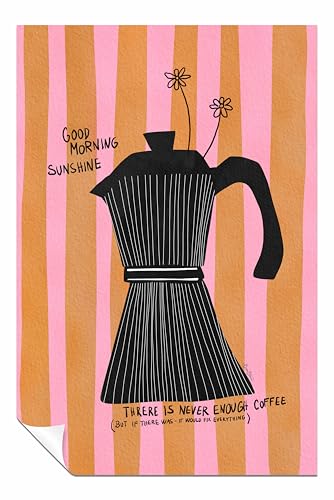 Panther Print Mocca Coffee Sunshine ungerahmtes Poster, Bilder für Wände, Schlafzimmer, Wohnzimmer und Badezimmer, 31 x 20 cm Panther Print Mocca Coffee Sunshine ungerahmtes Poster, Bilder für Wände, Schlafzimmer, Wohnzimmer und Badezimmer, 31 x 20 cm von Panther Print