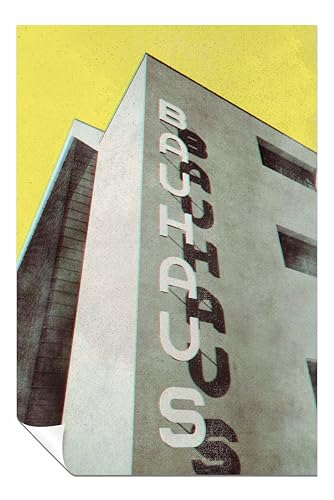 Panther Print Poster Bauhaus Dessau Architektur im Vintage-Magazin-Stil, ungerahmt, Bilder für Wände, Schlafzimmer, Wohnzimmer und Badezimmer, 61 x 41 cm Panther Print Poster Bauhaus Dessau Architektur im Vintage-Magazin-Stil, ungerahmt, Bilder für Wände, Schlafzimmer, Wohnzimmer und Badezimmer, 61 x 41 cm von Panther Print